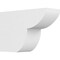 Ekena Millwork Standard Crestline Architectural Grade PVC Rafter Tail, 4"W X 8"H X 12"L RFTP04X08X12CRE - alternate 1